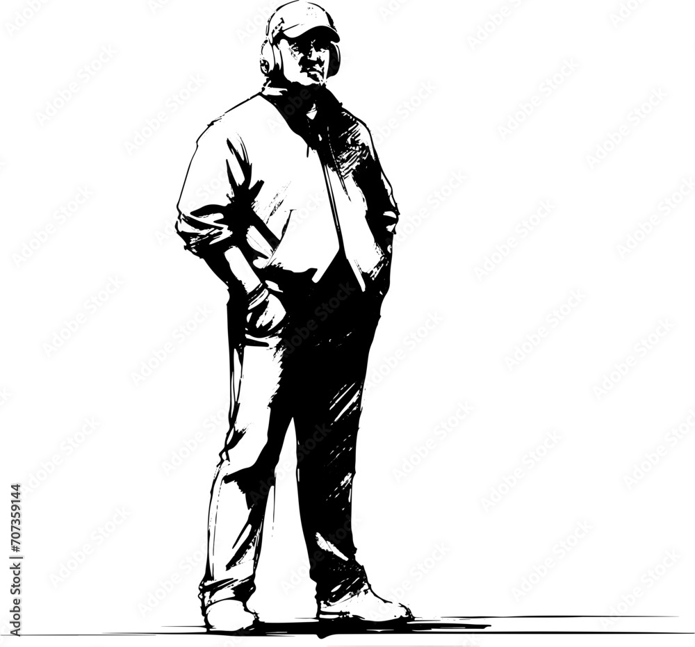 Vektorgrafik Vector von Figuren, Sportlern, abstrakte Menschen, schwarze weiß Vektorgrafik Vector von Figuren, Sportlern, abstrakte Menschen, schwarze weiß