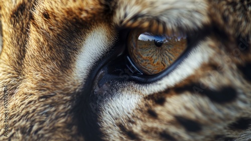  a close up of a cat's eye with it's reflection in the eye of it's cat's eye and it's reflection in the cat's eye.