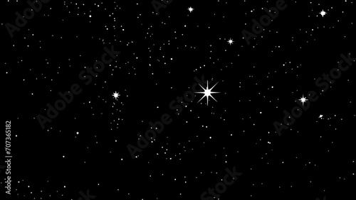 Vector stars overlay