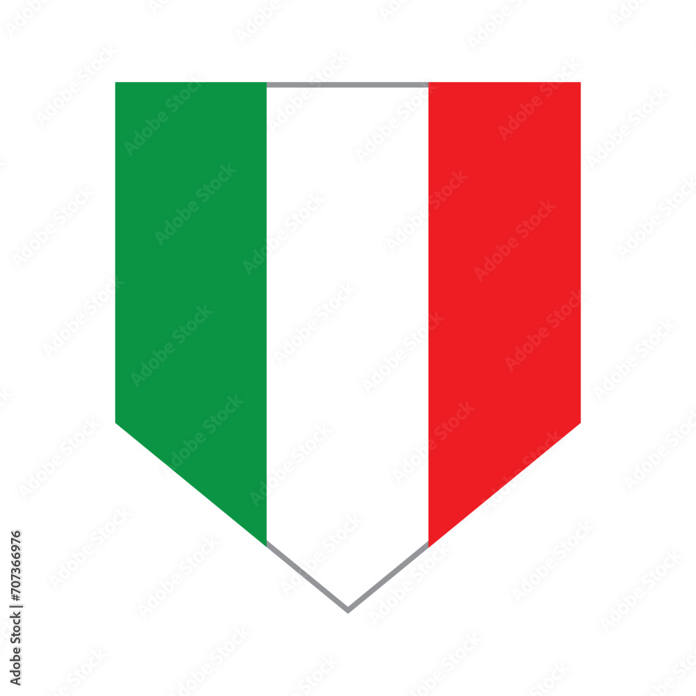 italian flag icon vector illustration design italian flag icon vector illustration design
