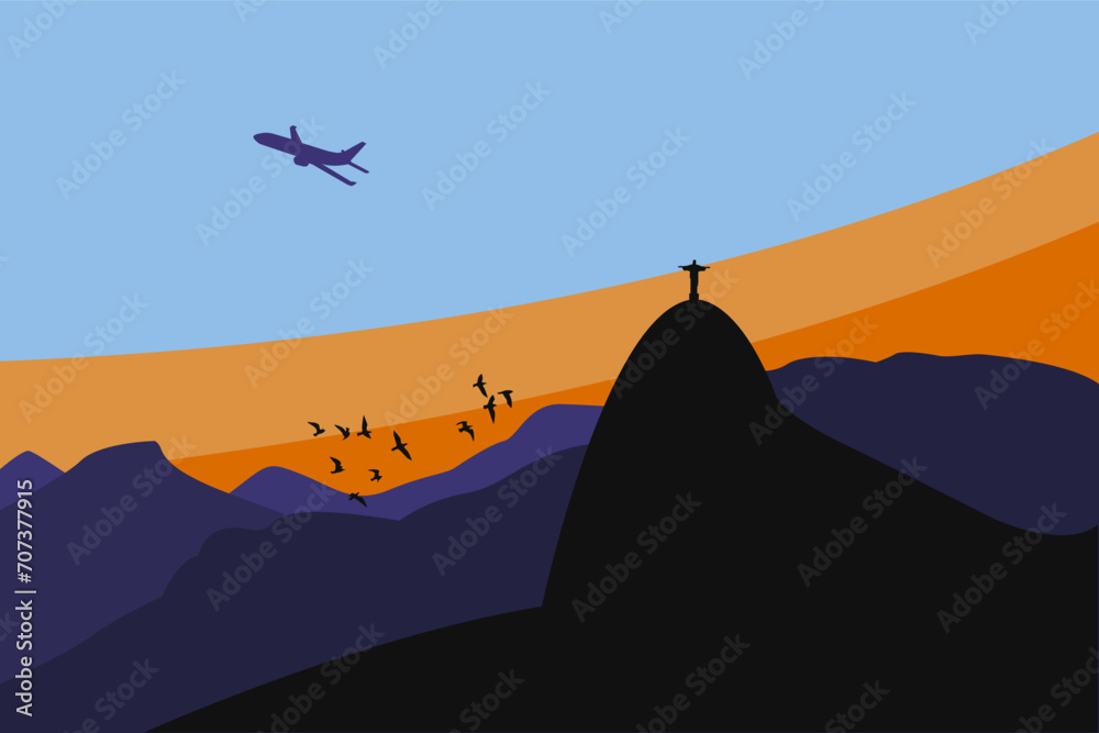 Εκτύπωση καμβά Rio de janeiro, Brazil