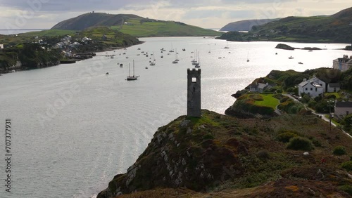 Crookhaven Ireland coast Aerial view photo