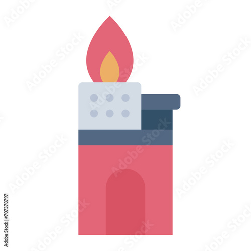 Flame fire Lighter icon
