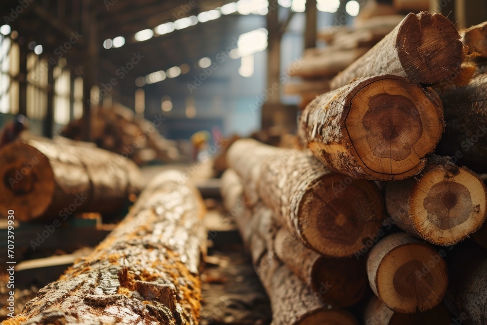 The Timber Process TimberCraft: A Glimpse into the Timber Processing Plant - Workers ...