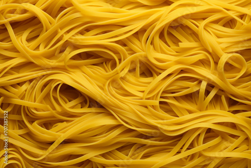 background consisting of yellow boiled spaghetti,a concept for the design of gastronomic and culinary banners,menus and advertisements
