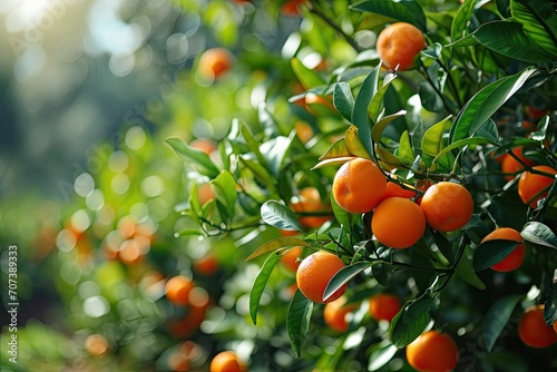 Jeju mandarins Korean mandarins orchard fruit photo