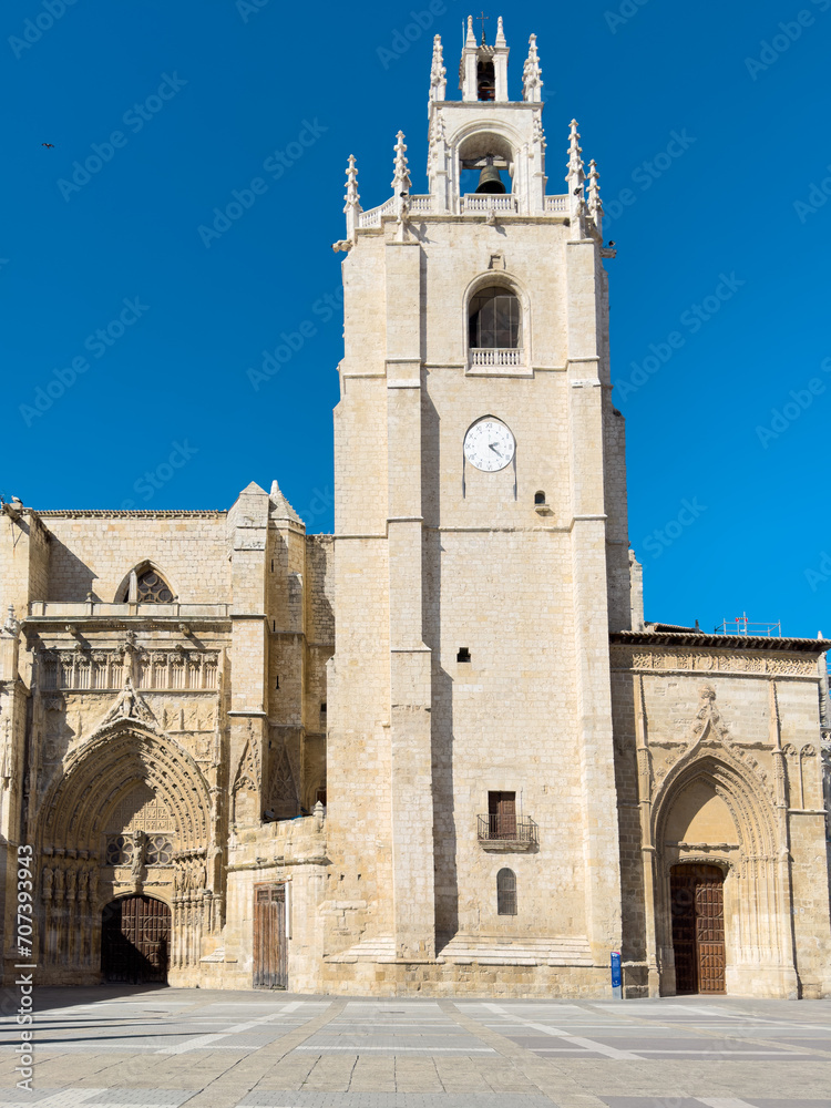 Palencia cathedral, Castilla y Leon, Spain. High quality photo