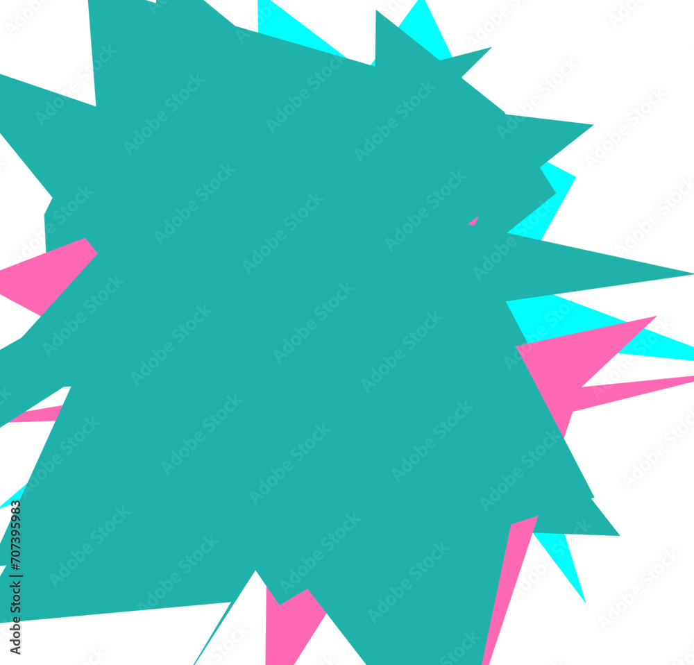 An abstract transparent cut out neon star burst shape design element. An abstract transparent cut out neon star burst shape design element.
