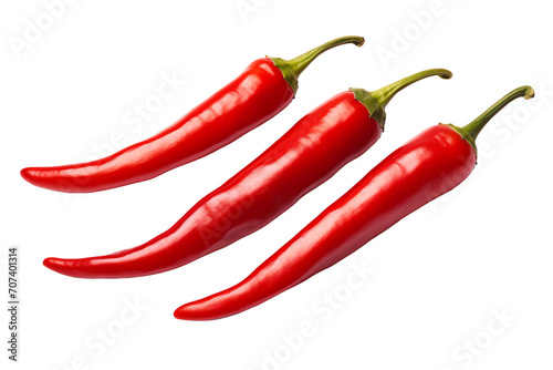 a group of red peppers