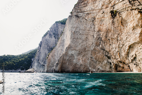 blue caves of the island of Zakynthos