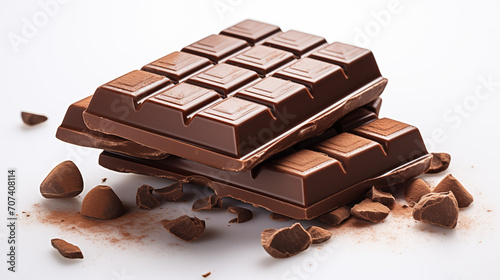 delicious chocolate bars for your cake dessert broken chocolate pieces
