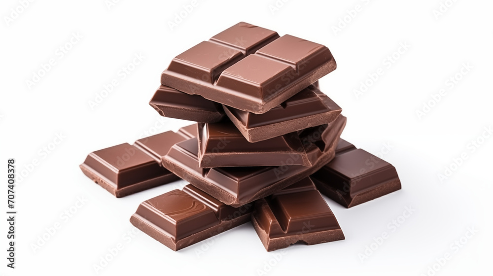 delicious chocolate bars for your cake dessert broken chocolate pieces