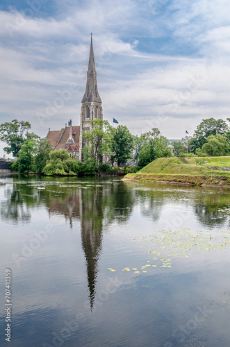 Church in Copenhagen, Denmark © vli86