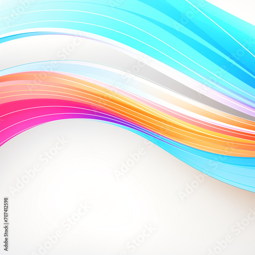 Wavy abstract background for design of posters, banners, web and more.