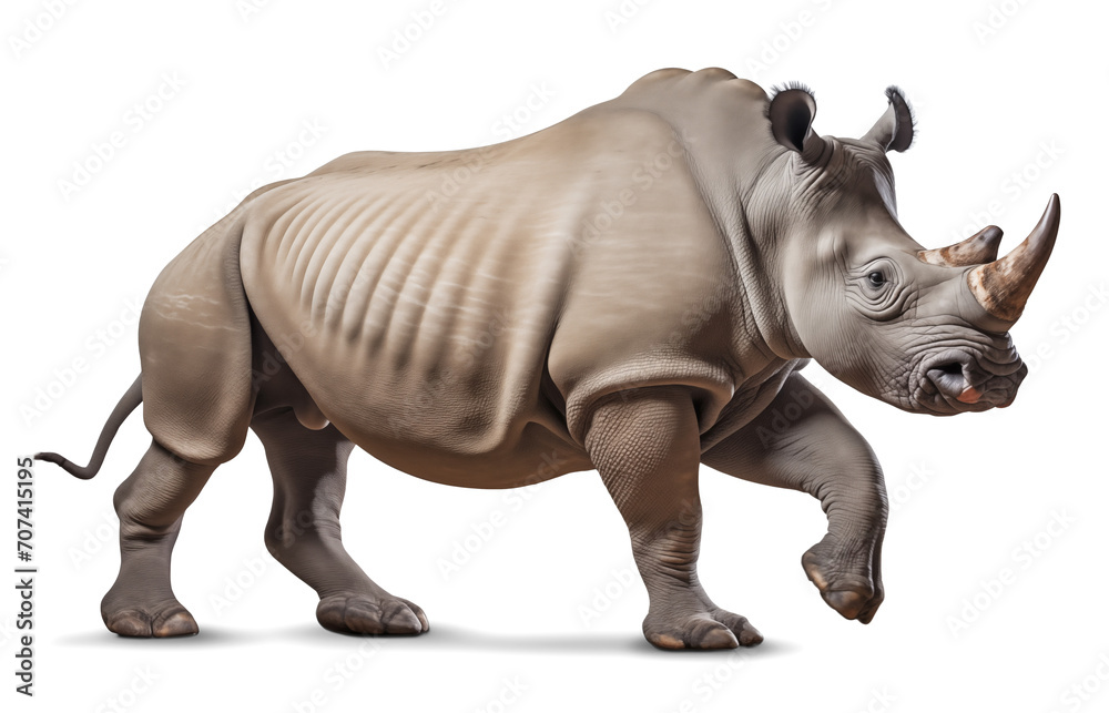 Rhino, side view Rhino, side view