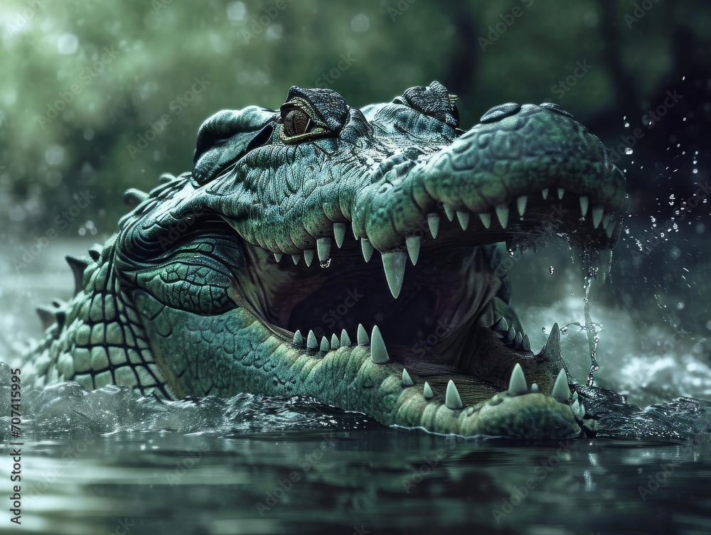 Obraz premium Crocodile.