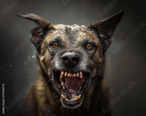 rabid dog photo