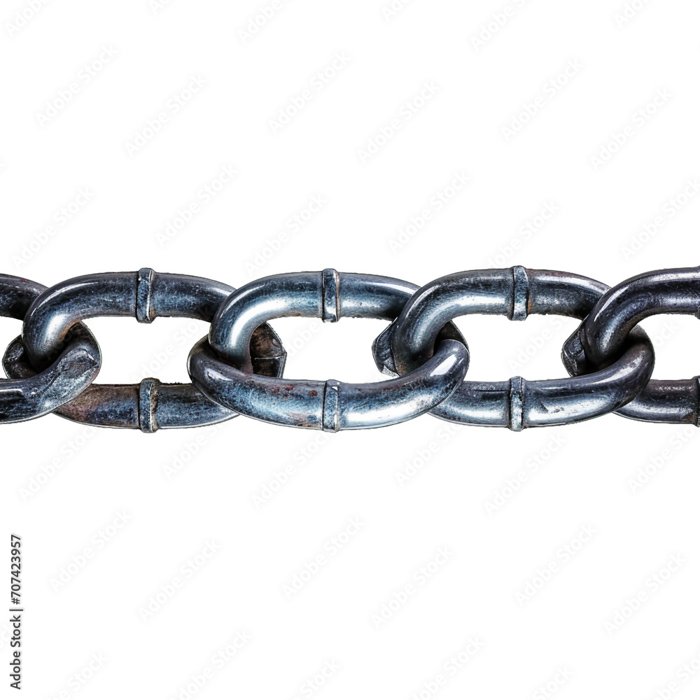 Obraz premium Chain, PNG picture, no background image.