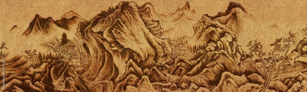 Oriental painting Oriental painting