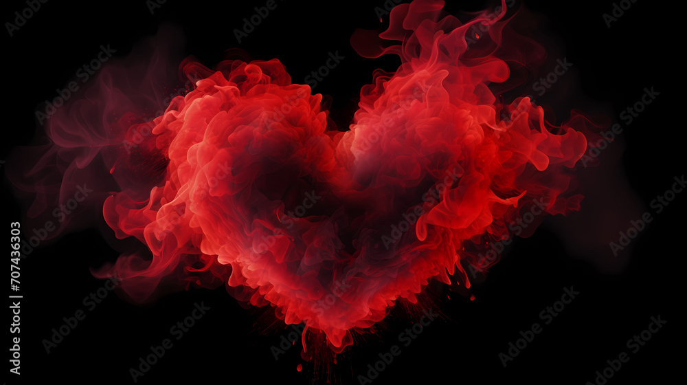 Romantic heart shaped Valentine's Day background for background, cards, flyers, posters, banners and cover designs etc.
