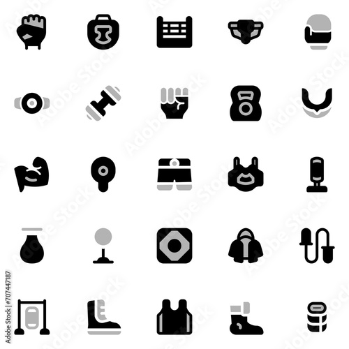 Boxing Duotone Sheet Icon