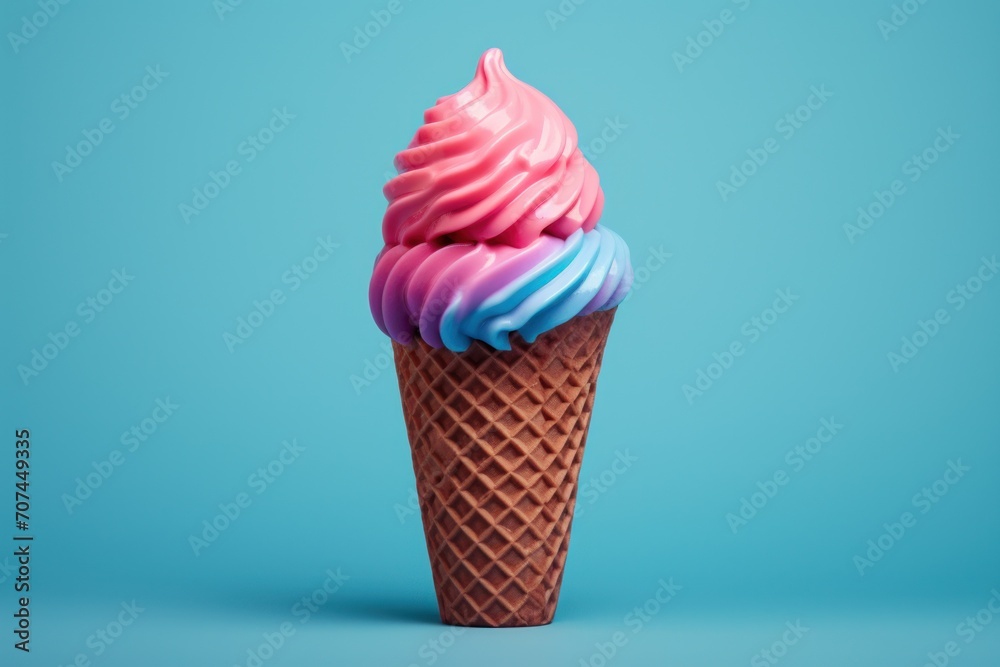 Ice cream cone Ai Generative Ice cream cone Ai Generative