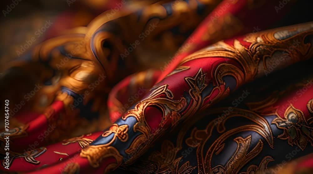 fabric with a pattern