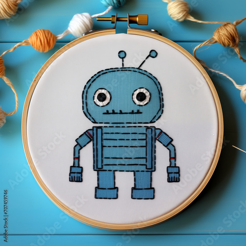robot embroidery