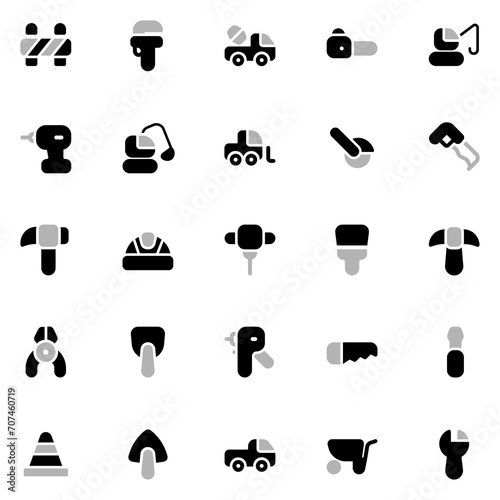 Construction Vol. 4 Duotone Sheet Icon