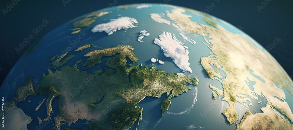 Fototapeta premium earth, world, continent 1