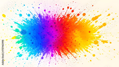 abstract background with splashes