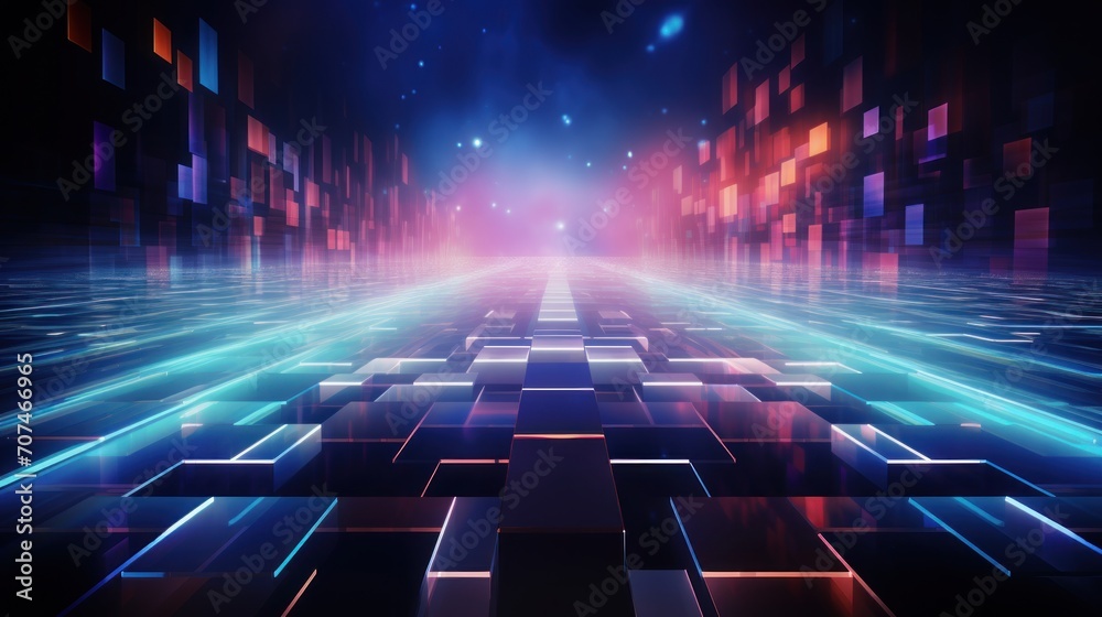 Abstract background that represents the limitless possibilities and horizons of IT technology in the future, pushing the boundaries of innovation
Abstract background that represents the limitless possibilities and horizons of IT technology in the future, pushing the boundaries of innovation