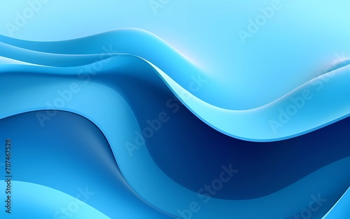 Liquid abstract background. blue liquid vector Wavy shape. generative ai