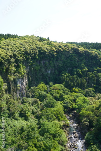 雄川の滝　鹿児島　ogawa waterfall  photo