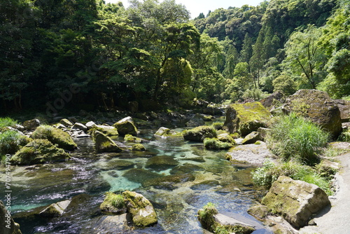 雄川の滝　鹿児島　ogawa waterfall  photo