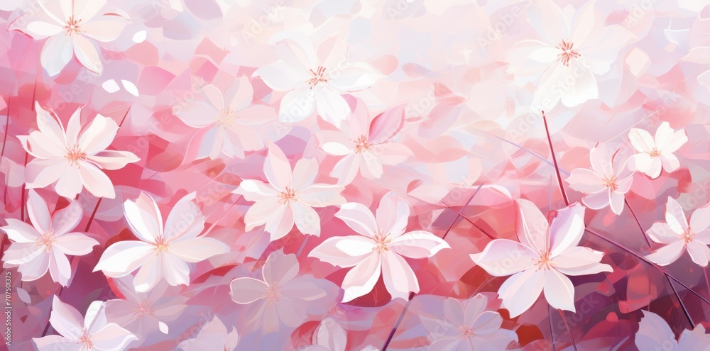 pink and white flowers background pink and white flowers background