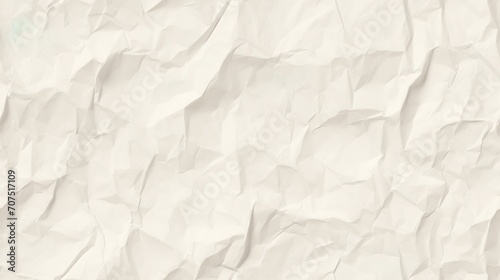 white crumpled paper background texture