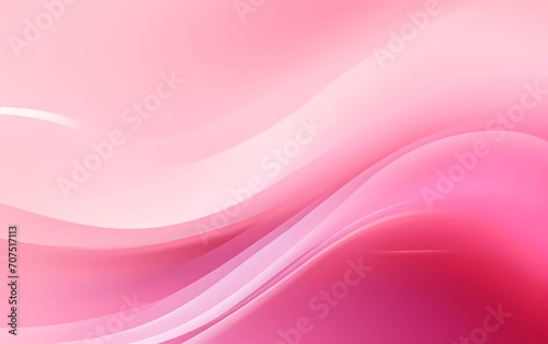 Pink abstract background with waves. generative ai