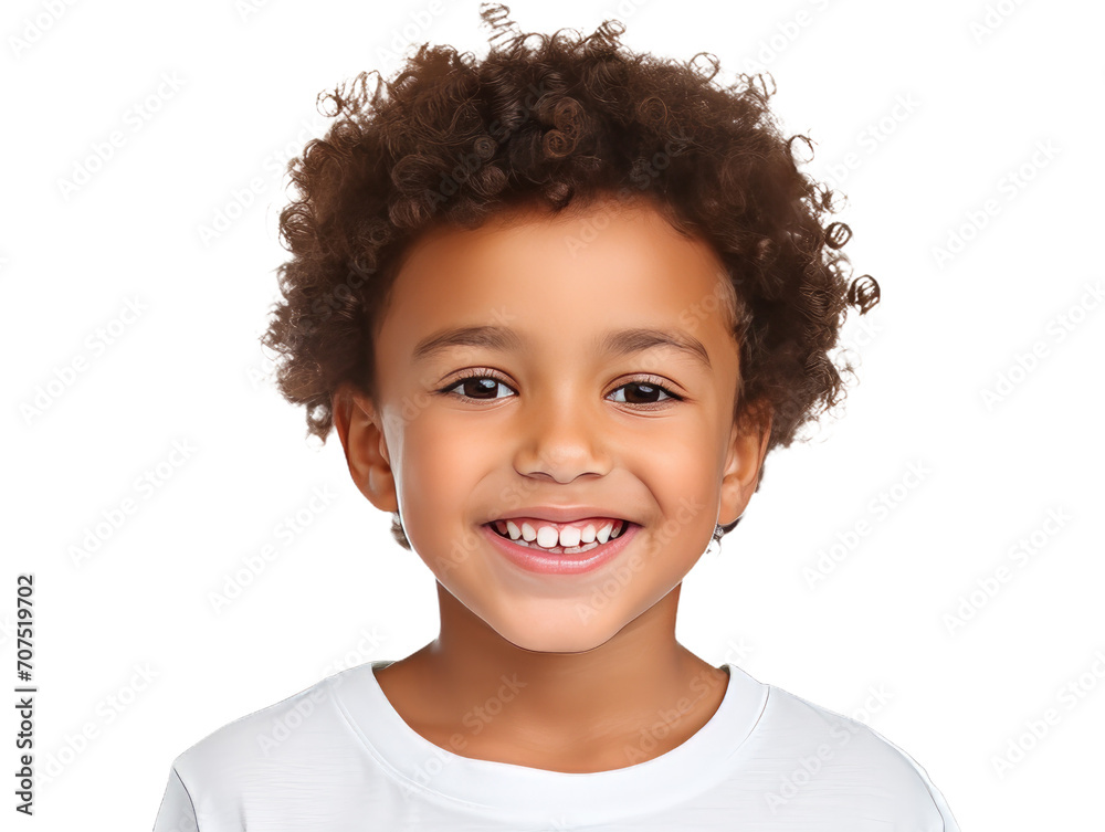 portrait of a smiling child portrait of a smiling child