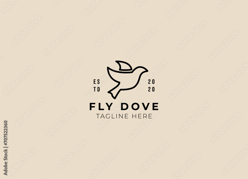 Black dove icon. Peace symbol. Flying pigeon with branch icon. Vector graphic EPS 10 Black dove icon. Peace symbol. Flying pigeon with branch icon. Vector graphic EPS 10