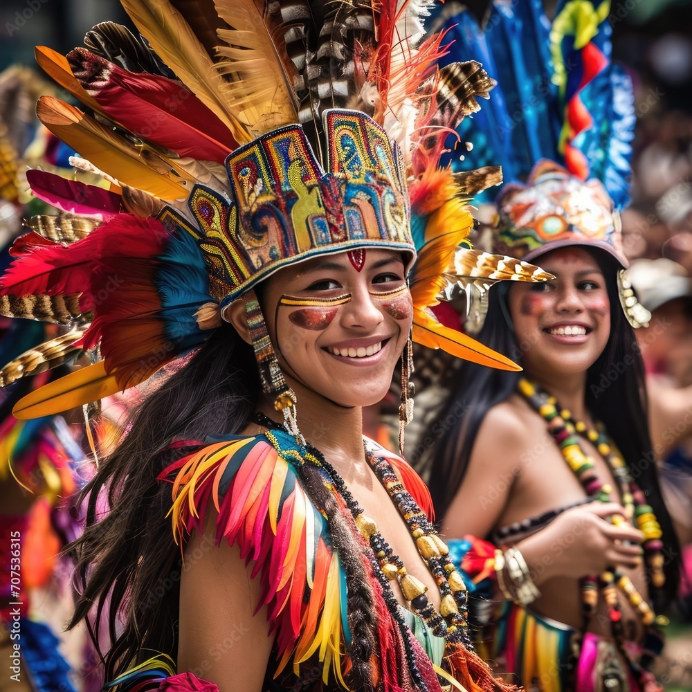 A colorful parade in a multicultural festival With people in traditional costumes and cultural performances Symbolizing cultural celebration and diversity A colorful parade in a multicultural festival With people in traditional costumes and cultural performances Symbolizing cultural celebration and diversity