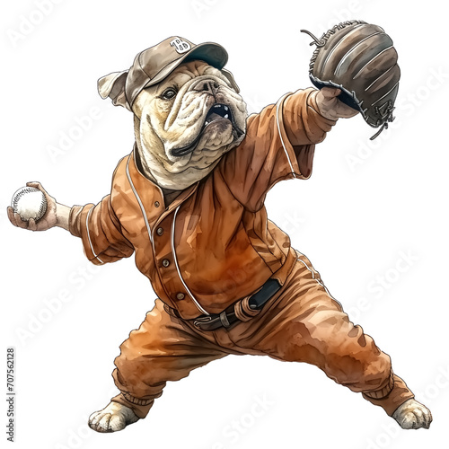 bulldog baseball pitcher