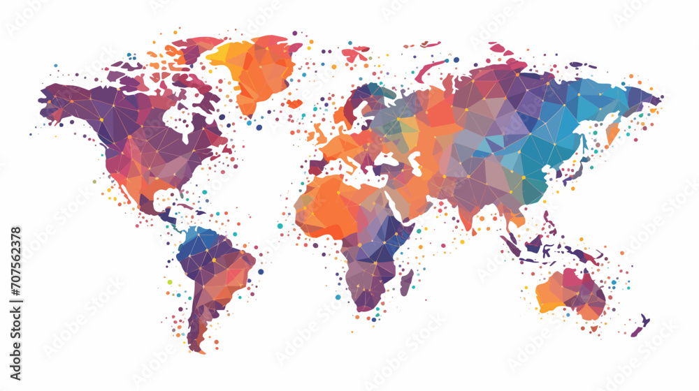 World wide business concept image. Vector illustration. World wide business concept image. Vector illustration.