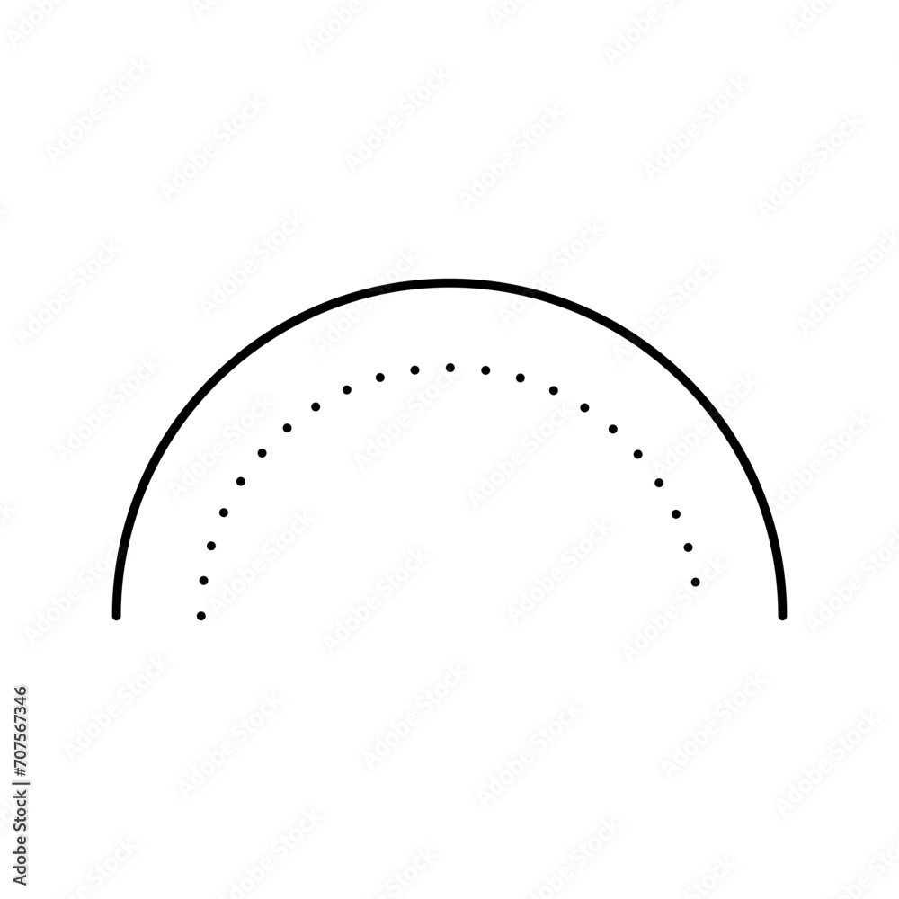 Minimal line art element for decorative artwork Minimal line art element for decorative artwork