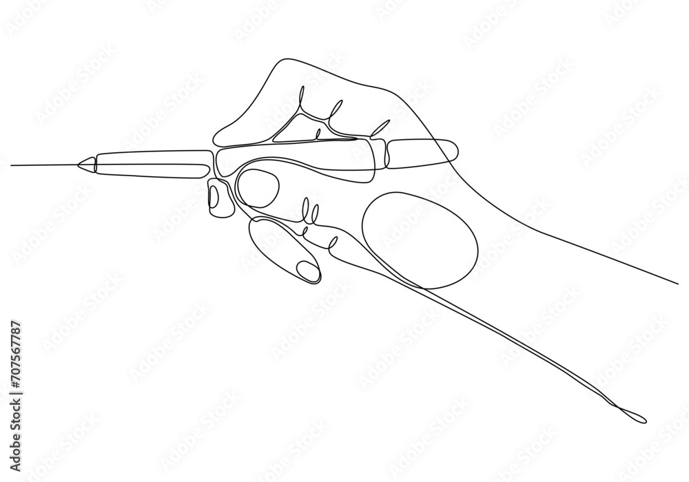 continuous drawing line of hand drawing line continuous drawing line of hand drawing line