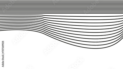 wavy background on center point. can use for website background or presentation background