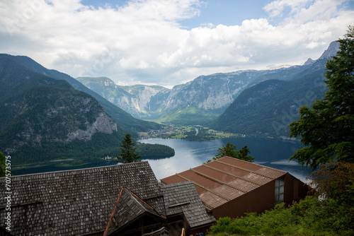 View of Lake Hallstatter from the observation deck