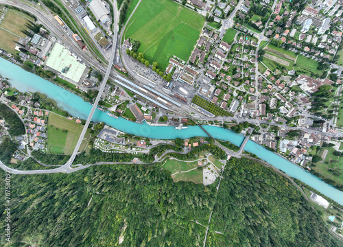 Fototapeta Naklejka Na Ścianę i Meble -  Interlaken - Switzerland