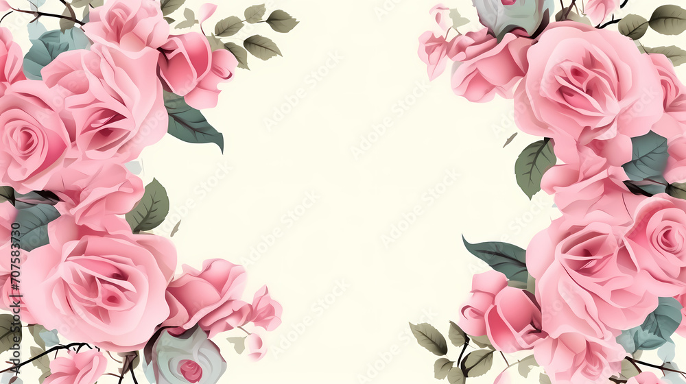 Beautiful pink rose bouquet flowers background, symbol of Valentine's Day, wedding, love Beautiful pink rose bouquet flowers background, symbol of Valentine's Day, wedding, love
