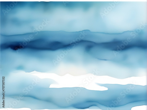 abstract background and texture  blue water color